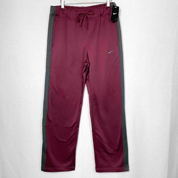 Nike NWT Therma-Fit Athletic / Track / Training Pants with Ankle Zip Womens Sz L - Picture 1 of 14
